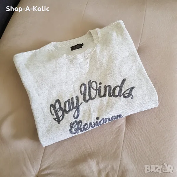 Vintage 90' s CHEVIGNON Bay Winds Crystal Rock Crewneck Sweatshirt, снимка 1