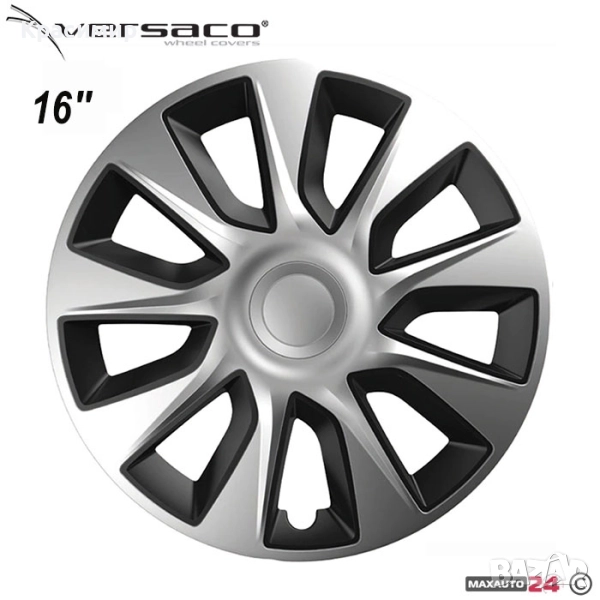 Тасове за джанти 16'' Versaco Stratos Silver, снимка 1