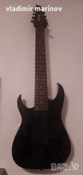 8 струнна електрическа китара Ibanez RG8L Black  за лява ръка, снимка 1