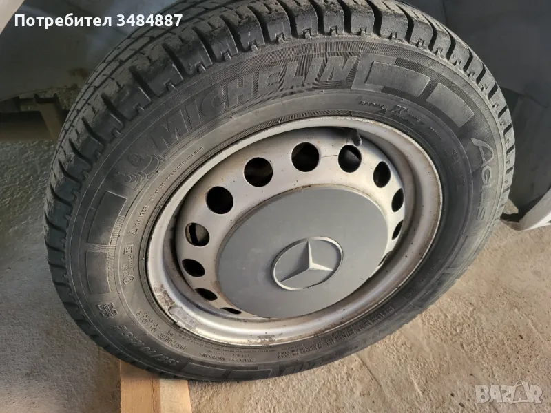 Продавам 2бр. бусови летни гуми Michelin Aglis, 195/70/15R, 104/102R , снимка 1