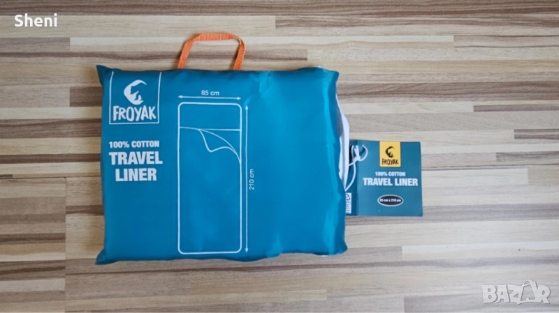 Нов чаршаф за спален чувал, къпминг , снимка 1