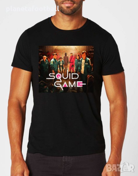 Mъжки тениски Squid Game!Тениски от хитовият сериал Игра на калмари!2021, снимка 1