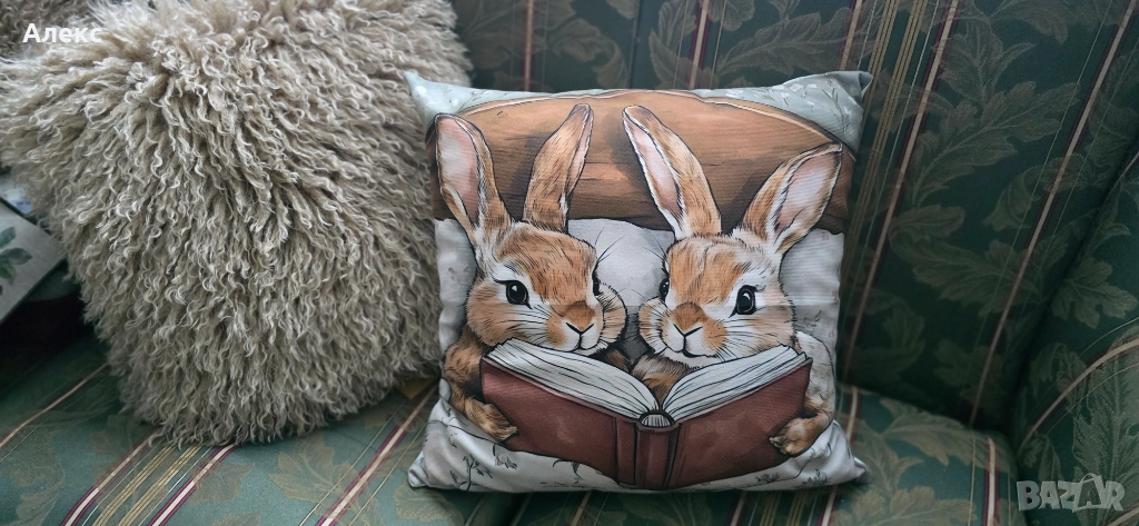 Прекрасна калъфка за възглавница, 45см/ 45см, снимка 1