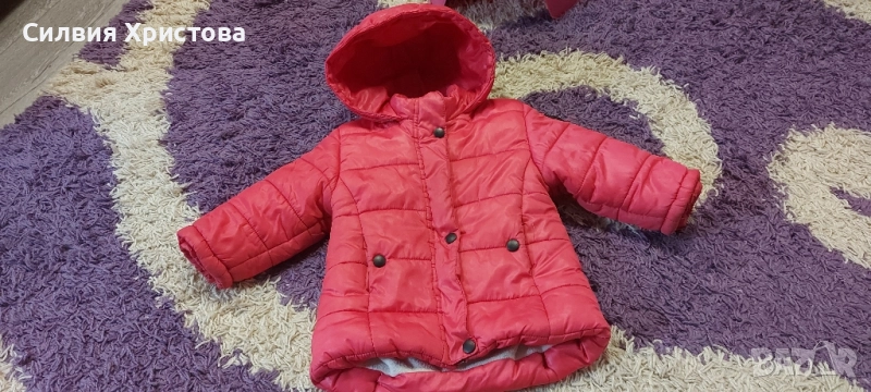 Продавам детско зимно яке за момиче рр 18 месеца , снимка 1