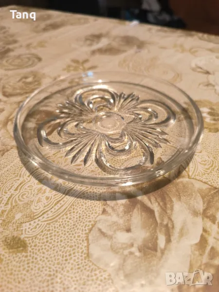 Поднос от оловен кристал (НОВ), снимка 1