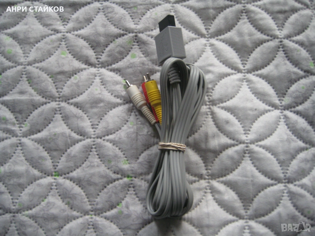 Продавам оригинален AV кабел за Nintendo Wii, снимка 1