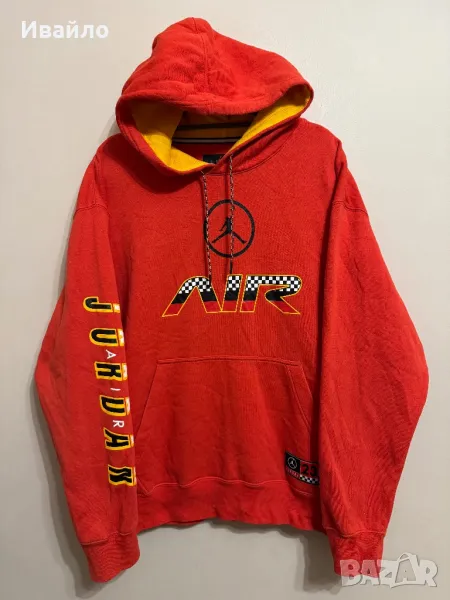 Jordan Sport Dna Hbr Pullover Men Red Hoodie., снимка 1