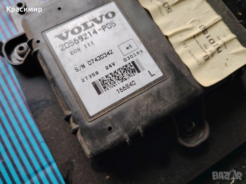 20569214 ECS volvo - ЕКС блок за окачване на Волво , снимка 1