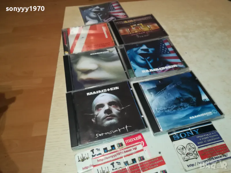 RAMMSTEIN CD ПО ИЗБОР 45ЛВ ЗА БРОЙ 0312241004, снимка 1