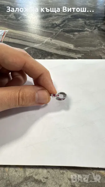 Златни обеци 14к / 1.10 гр., снимка 1