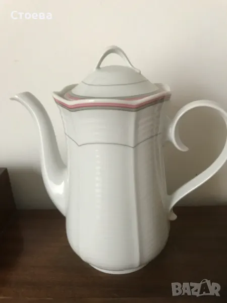 НОВ чайник баварски порцелан, снимка 1