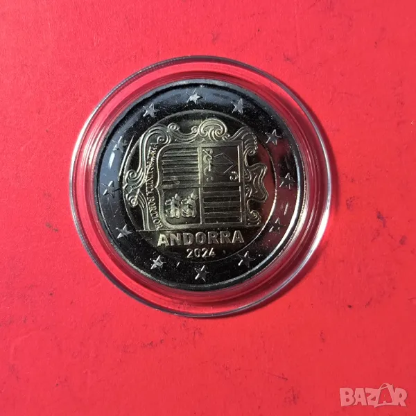 АНДОРА 2 евро 2024 г. UNC, снимка 1