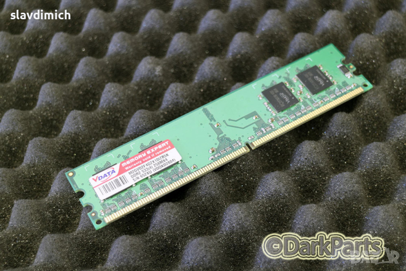 Продавам Рам Ram памет за компютър Vdata M2GVD2F4G2X10IZB5K DDR2 533MHz   256MB, снимка 1