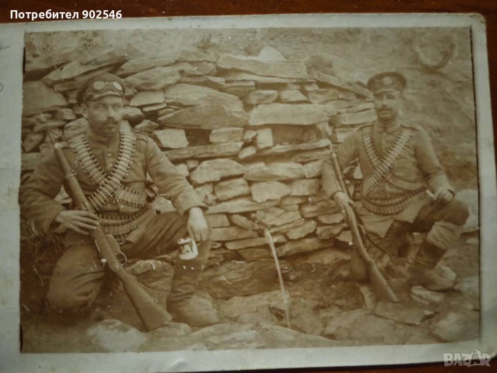 Военна фотография.1918 г. От фронта, снимка 1