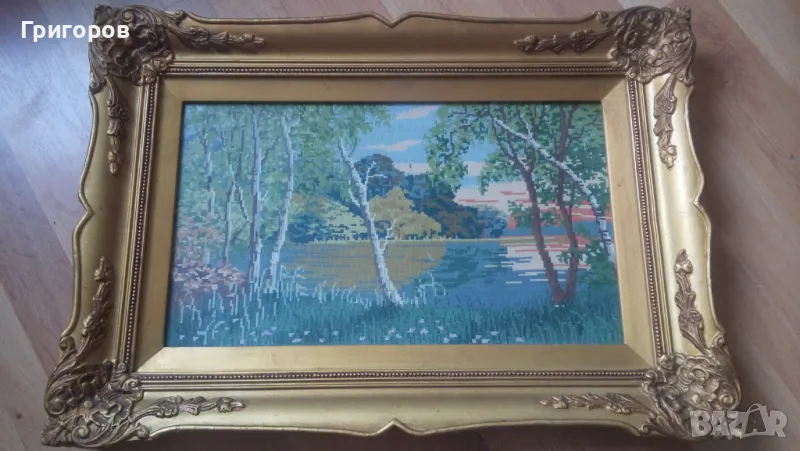 Гоблен"Брезова гора" от колекцията на Вилер, снимка 1