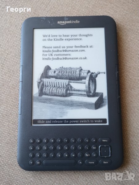четец Kindle 3  с клавиатура, снимка 1