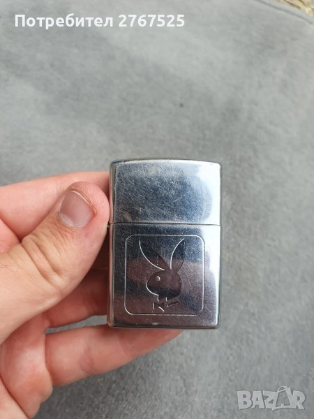 ОРИГИНАЛНА Лимитирана Бензинова Запалка Zippo Зипо Playboy Плейбой, снимка 1