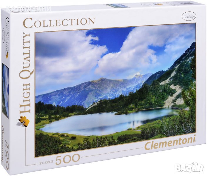 Пъзел Clementoni 94938 от 500 части - Седемте Рилски езера, "Сълзата", снимка 1