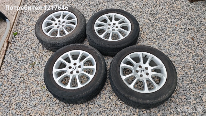 Лизинг TBi 18''Cr-v 225 60 18 Джанти+Летни Pirelli DOT4123 Honda, снимка 1