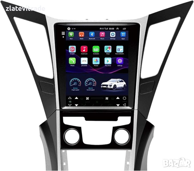 HYUNDAI SONATA 8 2011/2015 9.7" - Вертикална Андроид Навигация , 9635, снимка 1
