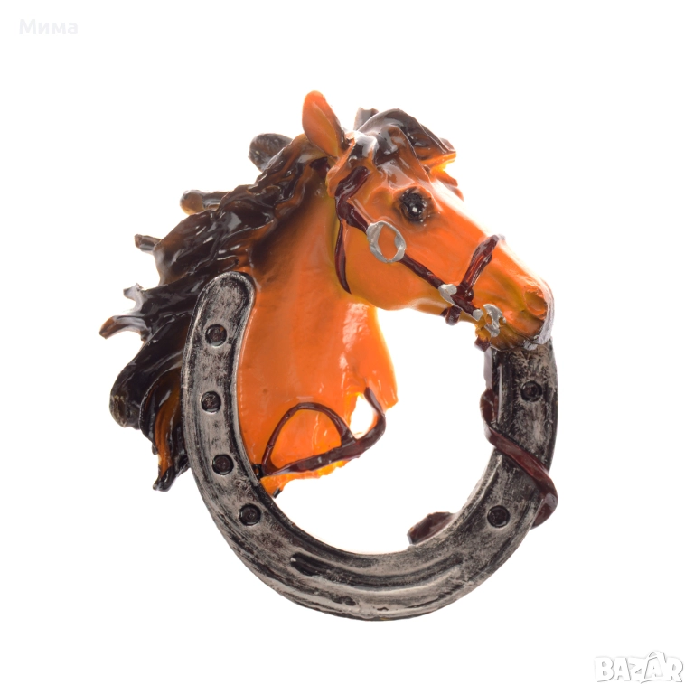Декоративна магнитна фигурка - кон, снимка 1