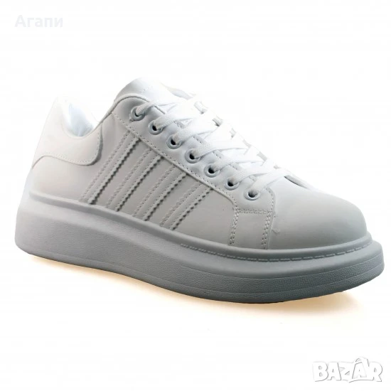 Мъжки бели обувки № 42 модел Александър Маккуин внос от чужбина нови, снимка 1