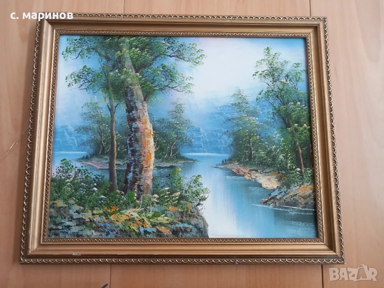 Прекрасна картина масло на платно , снимка 1