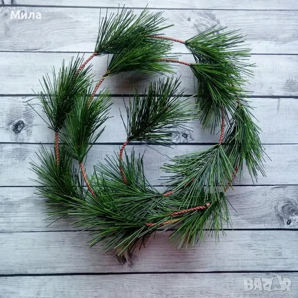 Боров гирлянд 106 см, снимка 1