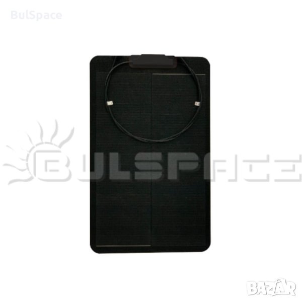 SOLMAX ГЪВКАВ СОЛАРЕН ПАНЕЛ 30W 12V, снимка 1