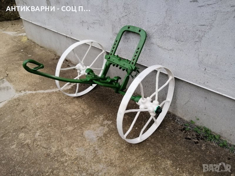 Стара Кована Водеща Част От Плуг, Рало, Стар Кован Колесар / 25 кг. , снимка 1