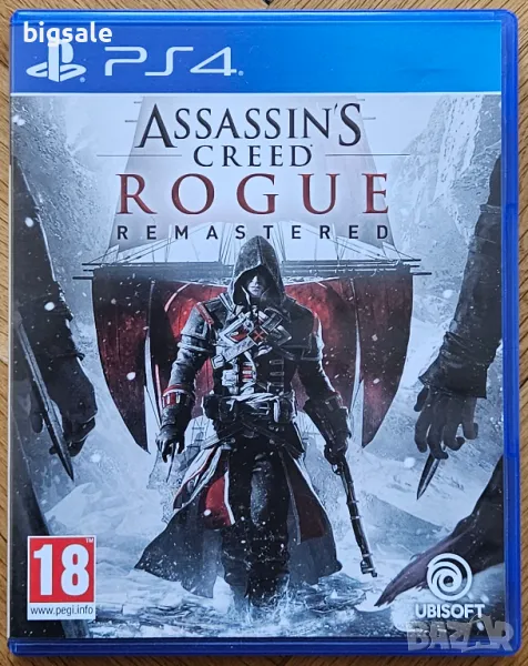 Assassin’s Creed Rogue PS4 Playstation 4 Плейстейшън 5 PS5 Assassin PS, снимка 1