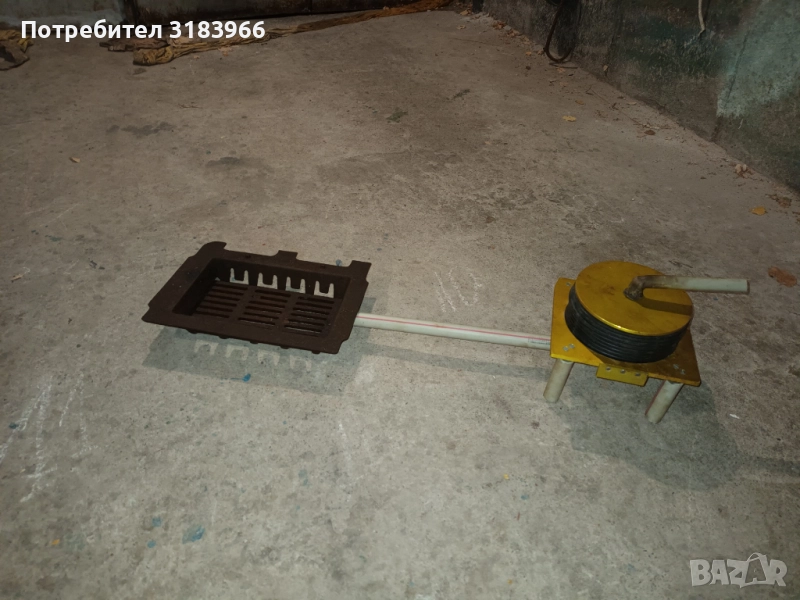 голяма  дърводелска стяга българска и оджак, снимка 1