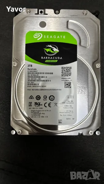 Seagate Barracuda 3TB, снимка 1
