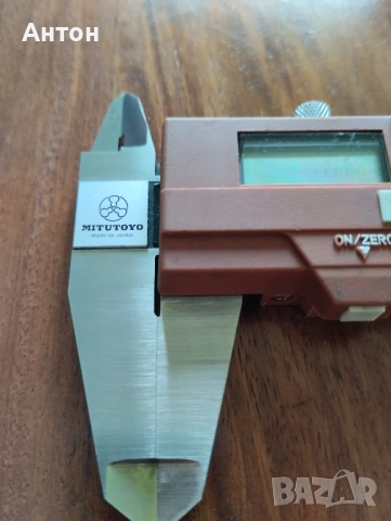 Vintage шублер Mitutoyo , снимка 3 - Шублери - 51633980