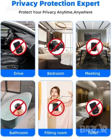 Детектор за скрита камера, детектор за скрити устройства, снимка 6 - Друга електроника - 49245194
