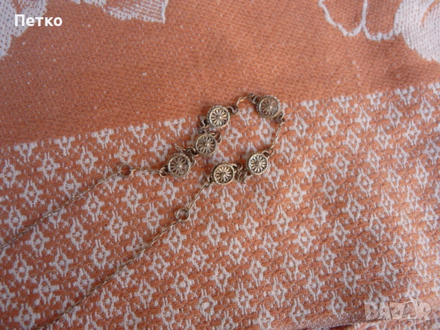 Старо сребърно колие, снимка 7 - Антикварни и старинни предмети - 53132414