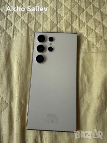 Samsung-s24 ultra Yellow Titanium-12 ram_512 gb, снимка 3 - Samsung - 55908664