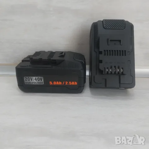 НОВИ Батерии 20V / 40V (5.0Ah / 2.5Ah) за Ferrex, Active Energy, Yard Force (Комплект 2 бр.), снимка 3 - Винтоверти - 55927363