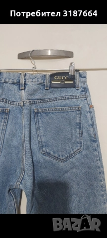 Оригинални дамски дънки gucci S/M, снимка 3 - Дънки - 51825319