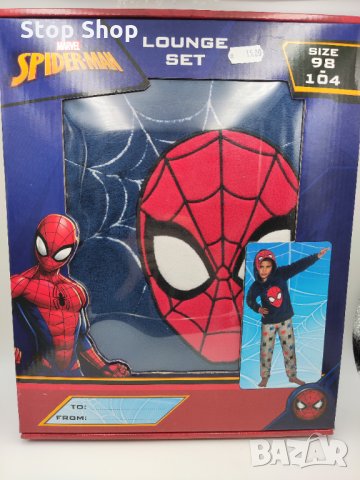 Spider Man Marvel костюм за спане детски 98-104см , снимка 1 - Детски комплекти - 35912652