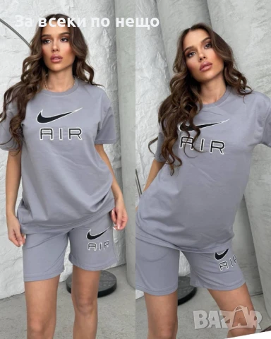 Nike Air Дамски Летен Спортен Комплект🔝Дамски Спортен Екип Найк Еър - 6 Цвята Код A711, снимка 4 - Комплекти - 50945707