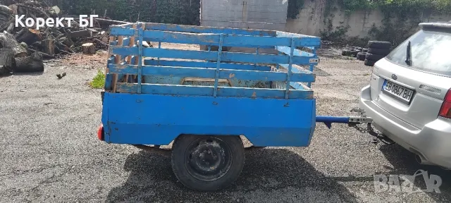 Ремарке с РЕГИСТРАЦИЯ. Намира се в град Габрово. Без коментар на цената!, снимка 6 - Аксесоари и консумативи - 50197258