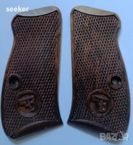 Дървени чирени за пистолет CZ 75 Compact
