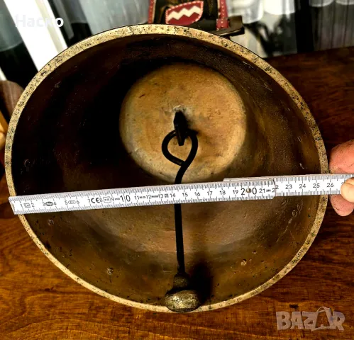 Голяма камбана, снимка 3 - Антикварни и старинни предмети - 49698515