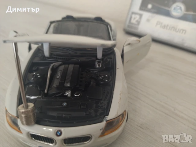 Метална количка BMW Z4 (1/24) + 2 бр. игри за Playstation 2 !!!, снимка 9 - Колекции - 50670945