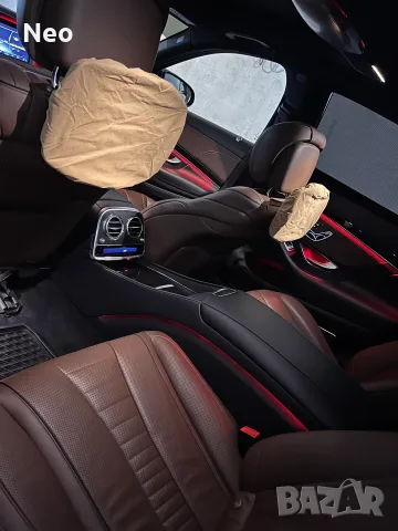 Mercedes-Benz S 500 Long* AMG* 4matic* 360cam* Burmester* 3xTV* Pano*, снимка 15 - Автомобили и джипове - 56201604