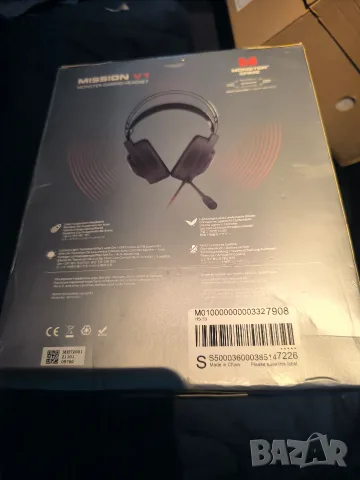 Слушалки Monster original gaming, снимка 2 - Слушалки за компютър - 55848995