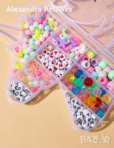 НАЛИЧНИ - Комплект за правене на бижута Еднорог , снимка 3 - Други - 42716147