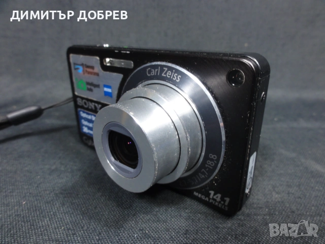 ЦИФРОВ ФОТОАПАРАТ SONY CYBER-SHOT DSC-W350 14.1MP DIGITAL CAMERA, снимка 4 - Фотоапарати - 53725705