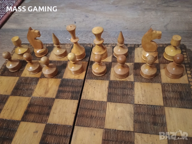 СТАР ПИРОГРАФИРАН ШАХ , снимка 6 - Шах и табла - 52909047